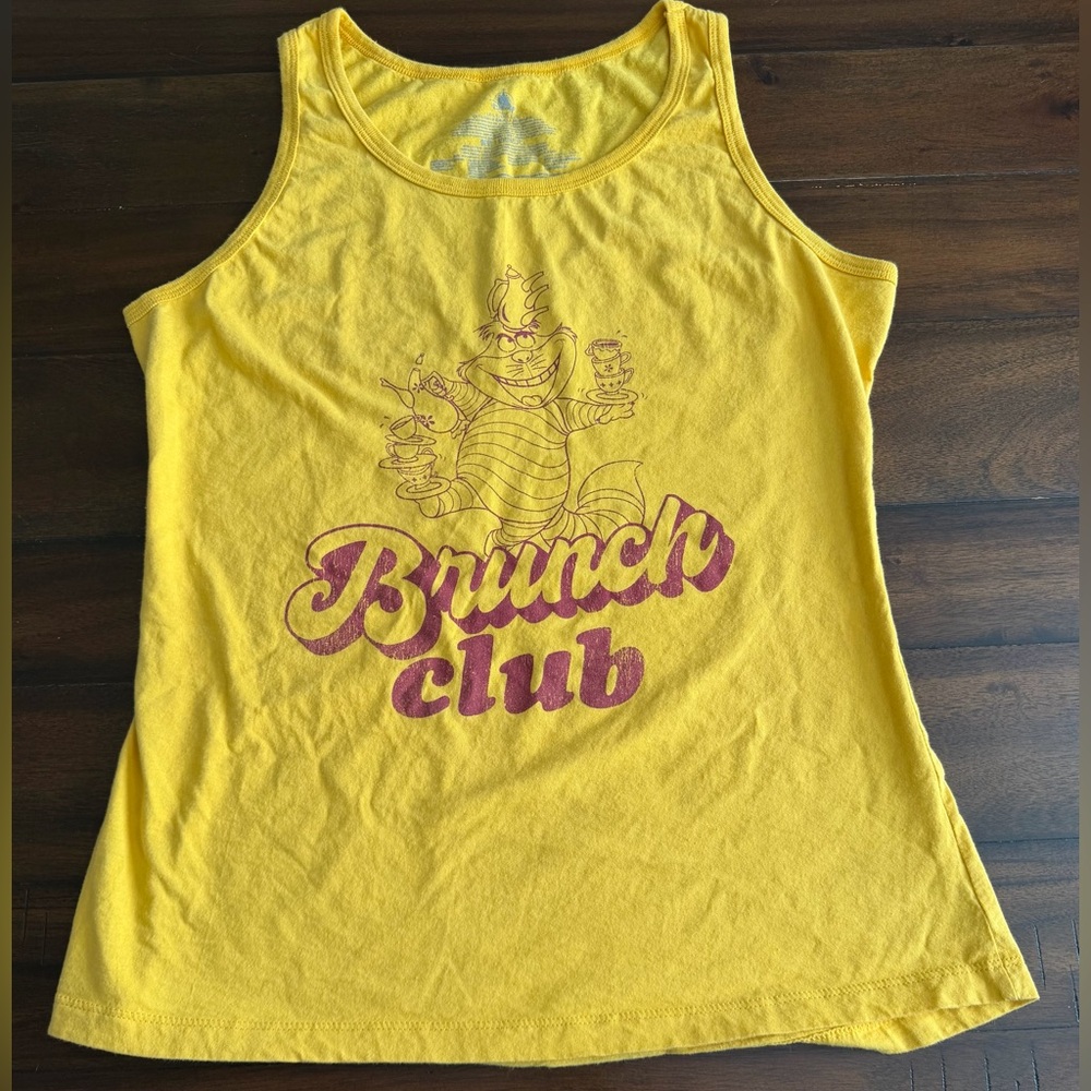 Disney Yellow Brunch Club Tank Top